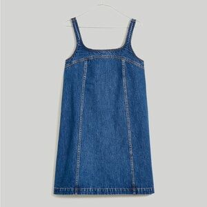 NWT Madewell Denim A Line Mini Dress